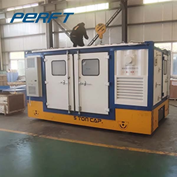 trackless transfer trolley for steel scrap 50 tons